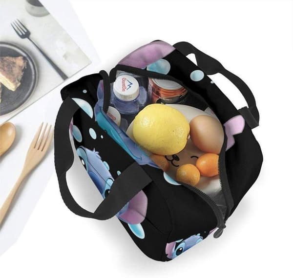 Lunchpåsar Tote Stitch Isolerade påsar Lunchkylbox Måltidsförberedande behållare för kvinnor Män Barn