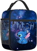 Miniatyrbild 1 av 6: Stitch Isolated Lunch Bag för barn, Pretty Lunch Box, Stitch Isolated Lunch Bag för barn, Kvinnor, Män, Barn, Blå