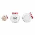 Miniatyrbilde 3 av 3: Krukke Mediterraneo Glass 280 ml 9,2 x 7,1 x 9,3 cm (48 enheter)
