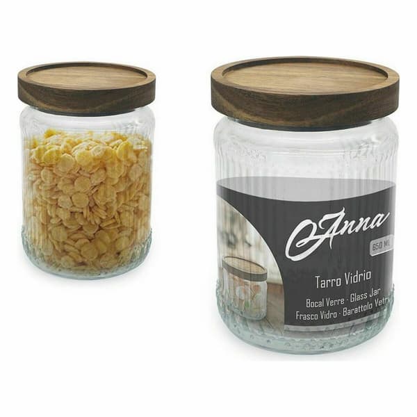 Purkki Anna Lasi 650 ml 10 x 14 cm (12 osaa)