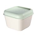 Pikkukuva 1 / 8: Suorakulmainen eväsrasia kannella Milan Vihreä 330 ml 12 x 10 x 7 cm Muovinen (1 osaa)
