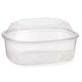 Pikkukuva 2 / 2: Suorakulmainen eväsrasia kannella Läpinäkyvä polypropeeni 1,5 L 18 x 10,5 x 21,5 cm (8 osaa)