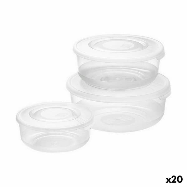 Eväsrasiasetti Tontarelli Family Pyöreä 3 Kappaletta (20 osaa)