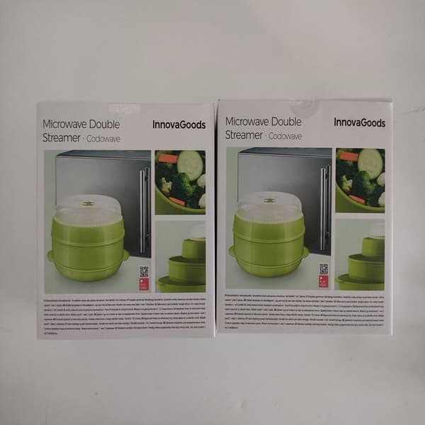 Mikroaaltouunin tuplahöyrystin Codowave InnovaGoods