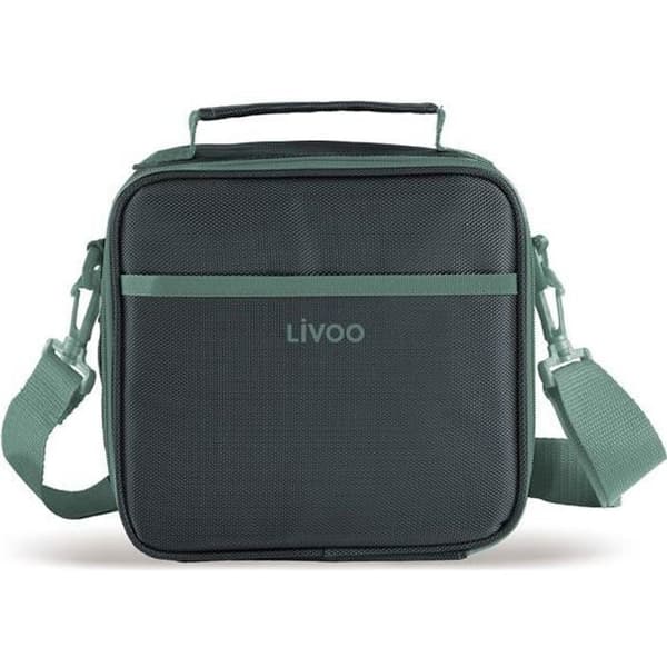 Isolerad matlåda - LIVOO - SEP126V - 3 lufttäta lådor - 580 ml - Grön