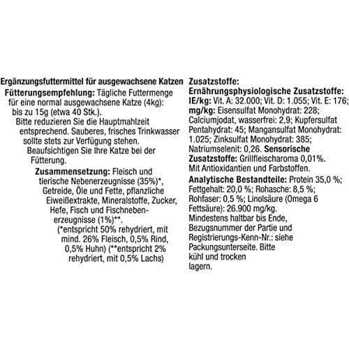 Felix KnabberMix godbitar för katt, Paket med 8 (Påse med 8 x 60 g) 12183468