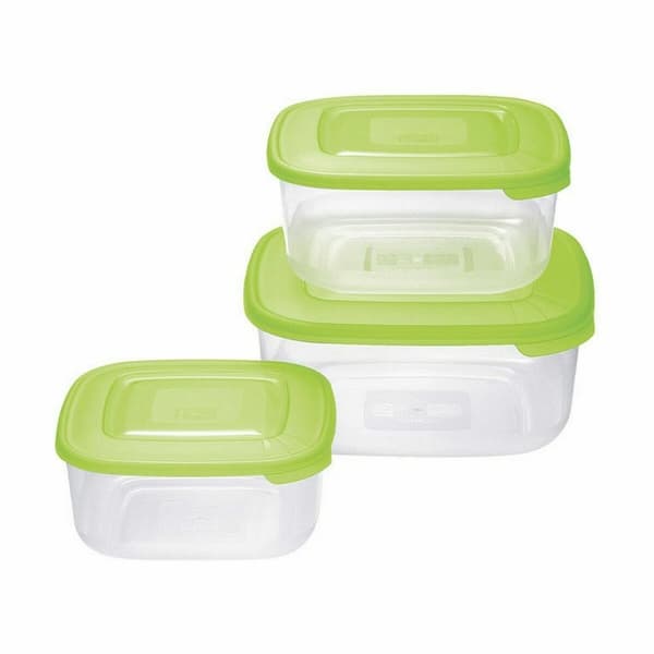 Lunchlådor, set Tontarelli Family Fyrkantig 3 Delar (20 antal)