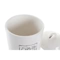 Miniatyrbillede 2 af 3: Blik DKD Home Decor 17,7 x 17,7 x 26 cm Hvid Dolomite Hvidløg