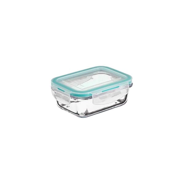 Madkasse 5five Simply Smart Blå Gennemsigtig Krystal 330 ml 13 x 10 x 5 cm
