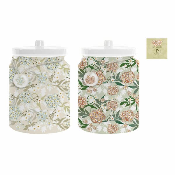 Blik DKD Home Decor Aluminium Dolomite Traditionel (2 enheder)