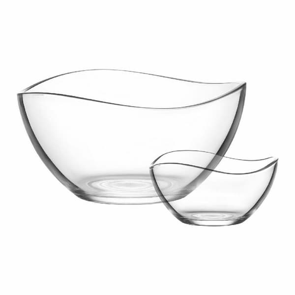 Salatskål LAV 1226 Krystal 310 ml 1,88 L Salatskål 7 Dele (2 enheder)
