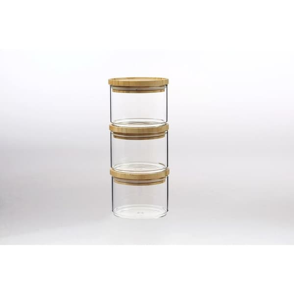 3 purkkia DKD Home Decor 10 x 10 x 7,5 cm