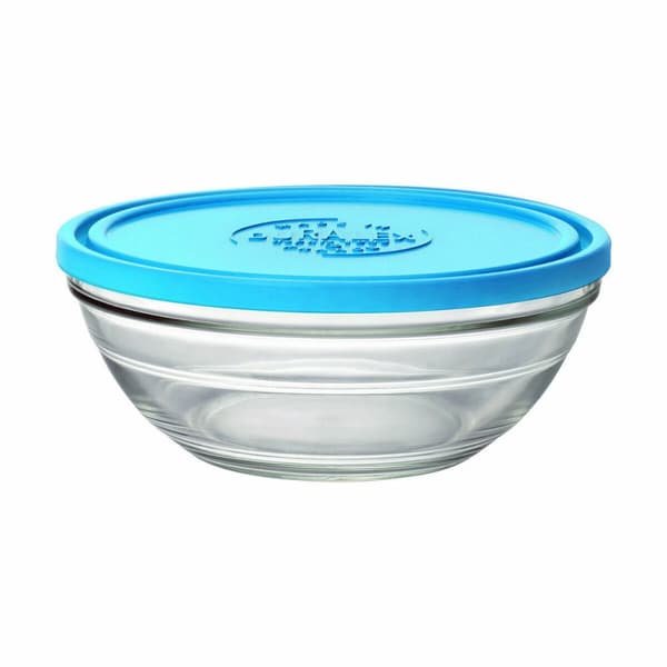 Ilmatiivis eväsrasia Duralex Bol Red Freshbox Sininen (ø 20 x 8,2 cm) (1,6 L)