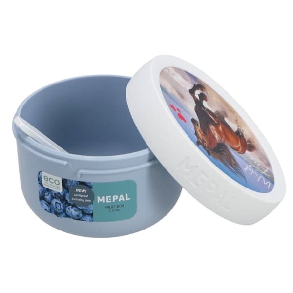 Mepal Campus Fruktlåda 300 ml Wild Horse Vit/Blå