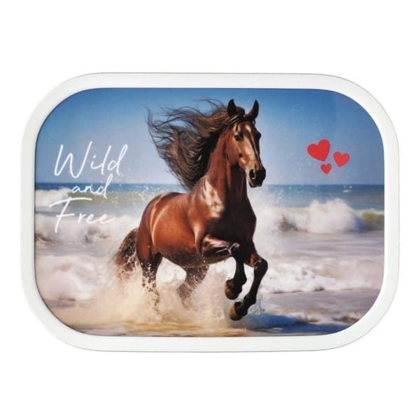 Mepal Lunchbox Campus Wild Horse Vit/Blå