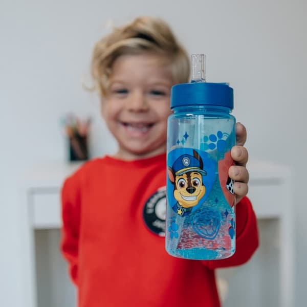 Paw Patrol Dricksflaska 500 ml Blå/Transparent