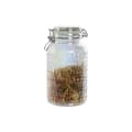 Miniatyrbild 4 av 4: Uppsättning med 3 Burkar Home ESPRIT Transparent Metall Glas 1,2 L 3 Delar