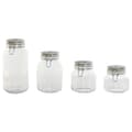 Miniatyrbilde 1 av 4: Sett med 4 båter Home ESPRIT Blå Hvit Metall Silikon Krystall Steintøy 800 ml 1 L 1,5 L 2,2 L 4 Deler
