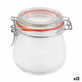 Miniatyrbilde 1 av 2: Krukke La Mediterránea Hermetisk Glass 350 ml (12 enheter)