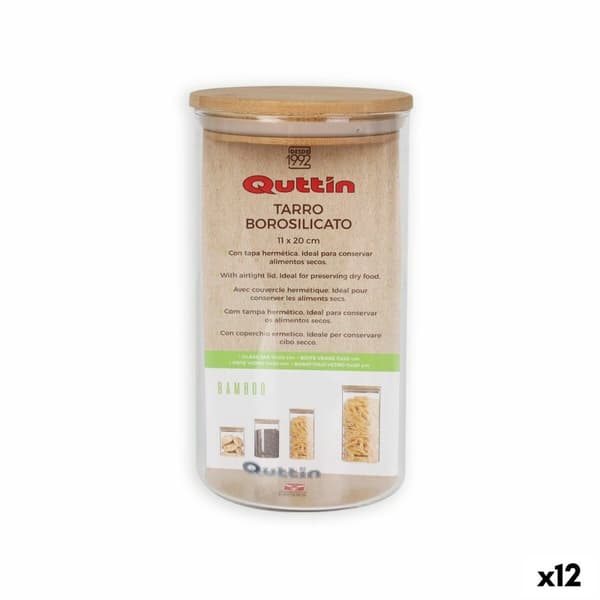 Purkki Quttin Silikoni Borosilikaattilasi 1,45 L (12 osaa)