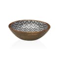 Miniatyrbild 1 av 2: Salladsskål Versa Chevron Bambu Porslin Mangoträ 24 x 7 x 24 cm