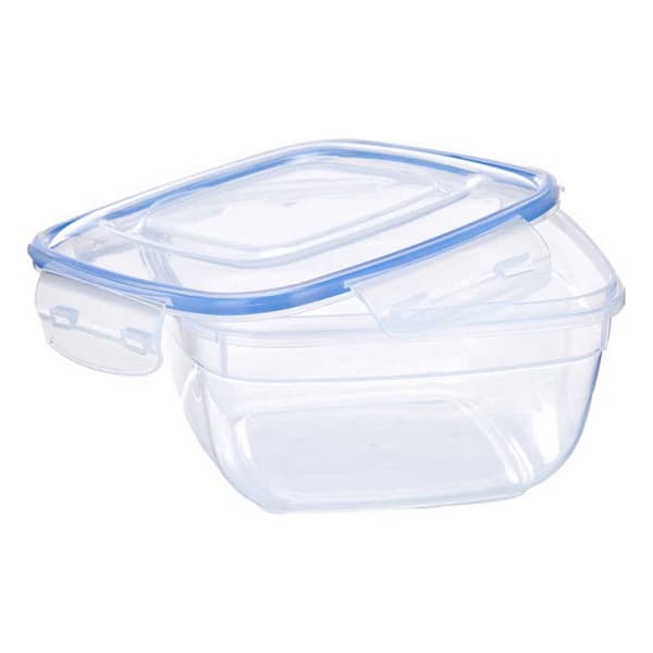 Madkasse Leknes 30104 Gennemsigtig polypropylen 1,5 L 17 x 10 x 17 cm