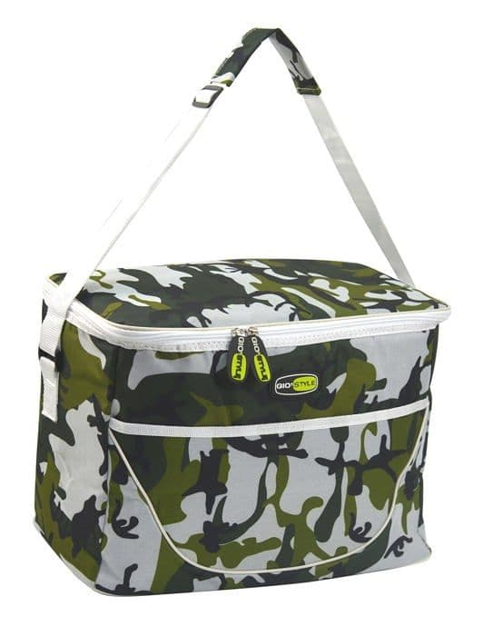 Matlåda - Giostyle måltidslåda - 2305675 - Kamouflage fyrkantig isolerad påse, kapacitet 28 liter, olika modeller, 1 st.