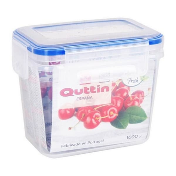 Hermetisk madkasse Quttin L&F - 500 ml - 15 x 10 x 6 cm