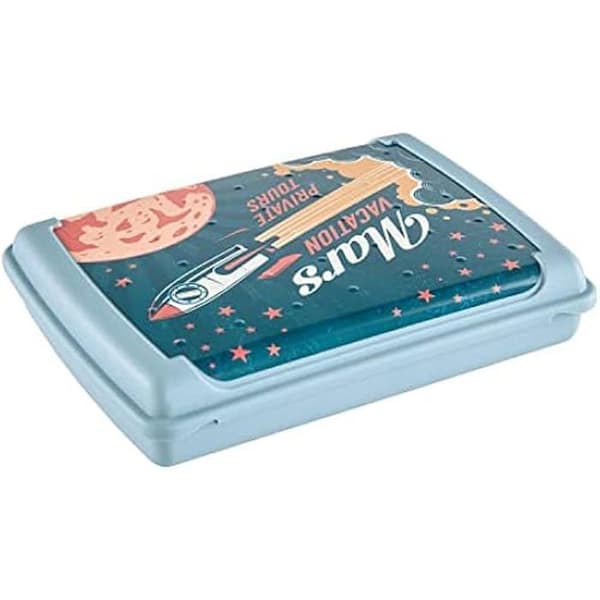 Smörgåslåda - KEEEPER - Carla Mini - Transparent - 17 x 13 x 3,5 cm - Design Space Tour