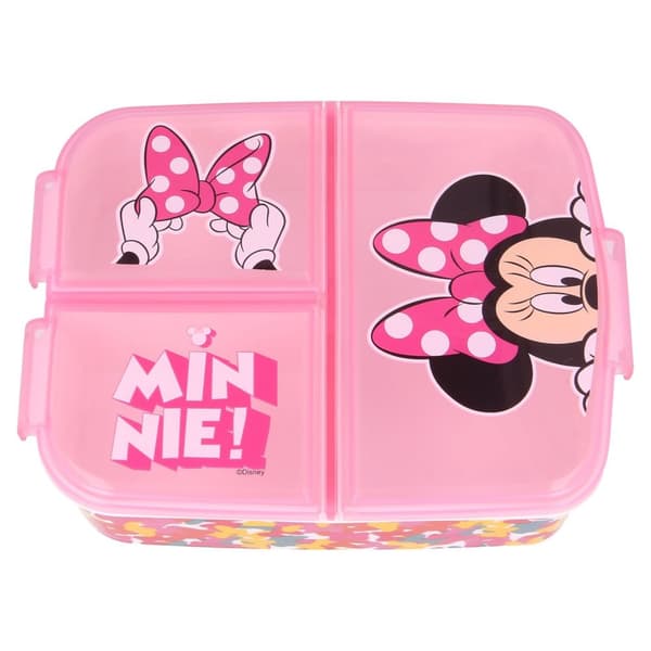 Matlåda Lunchbox Disney Mimmi Pigg 3-fack