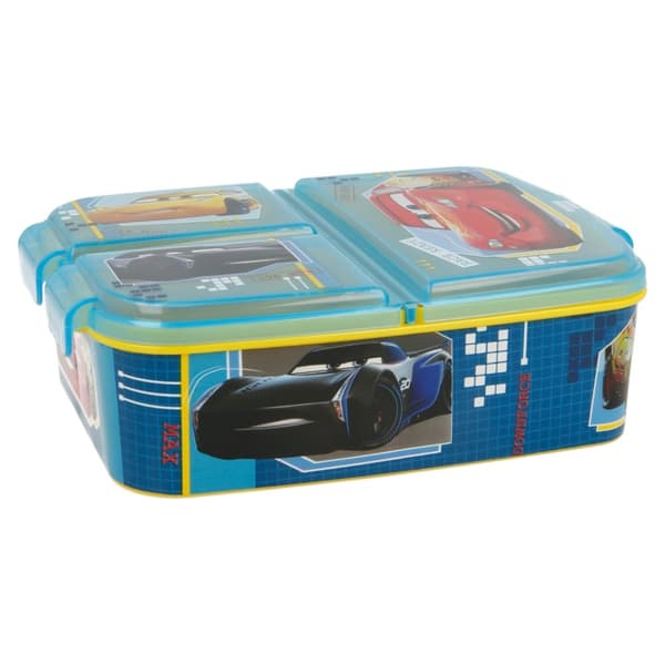 Matlåda Lunchbox Disney Bilar 3-fack