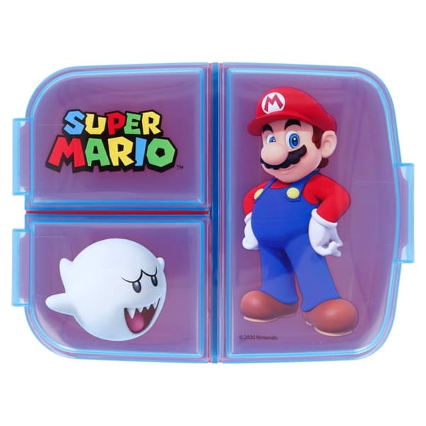 Matlåda Lunchbox Super Mario 3-fack