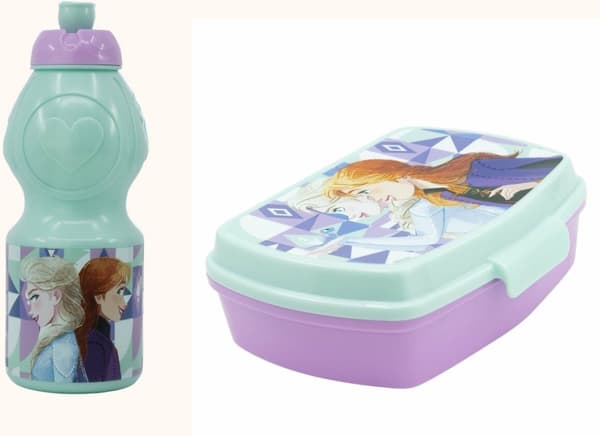 Matlåda och Vattenflaska Disney Frost