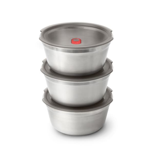 BB-Lunchbox, stål, rund, 0,95l MULTIFUNKTION FR