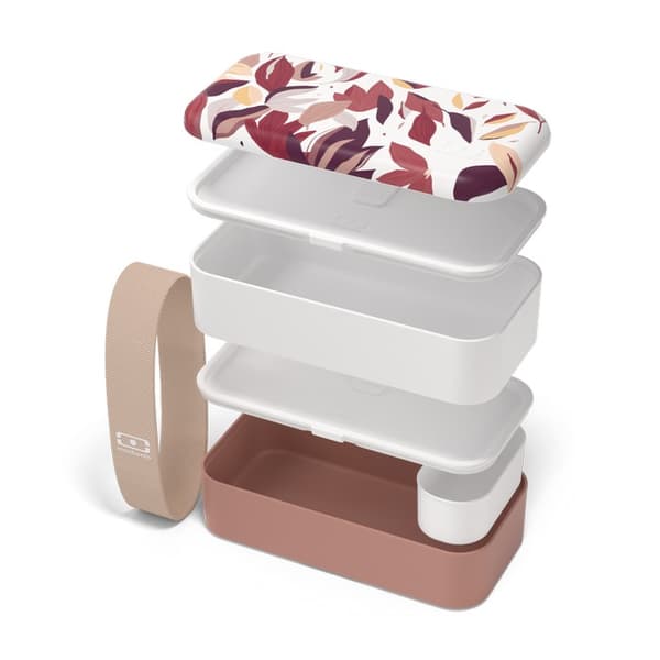 MB-Lunchbox Bento Original Graphic Pink Vegetal