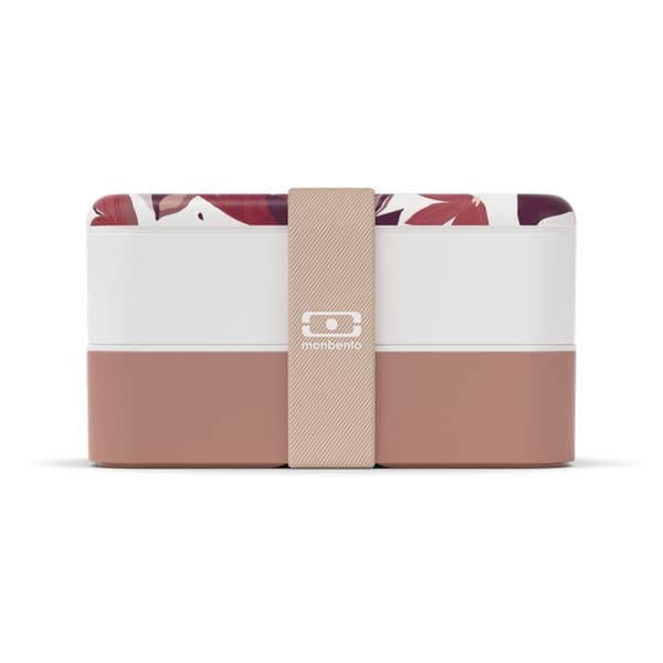 MB-Lunchbox Bento Original Graphic Pink Vegetal