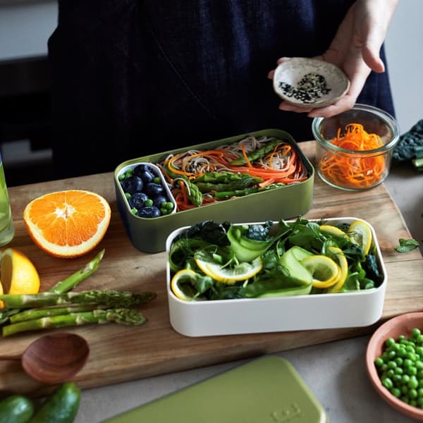 MB-Lunchbox Bento Original Olive Recycled