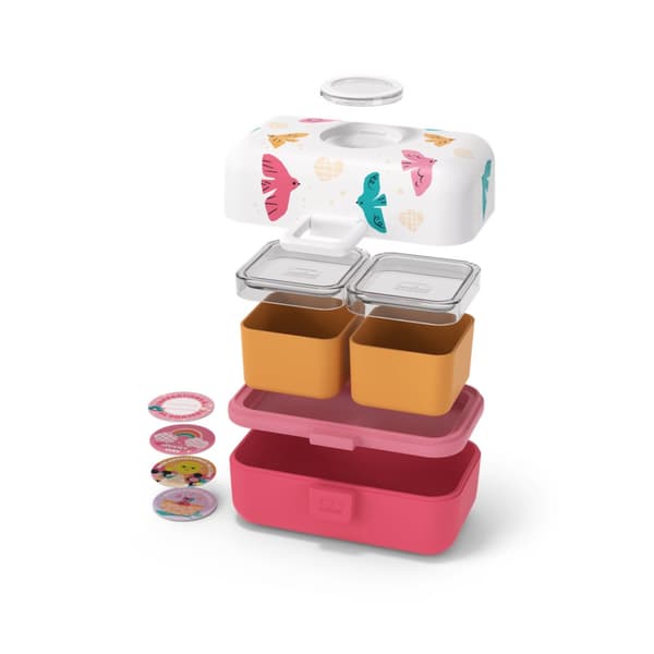 Tresor Graphic Birds MB-Lunchbox för barn