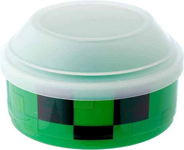 Minecraft Creeper Stacked Round Bento - Lunch Box