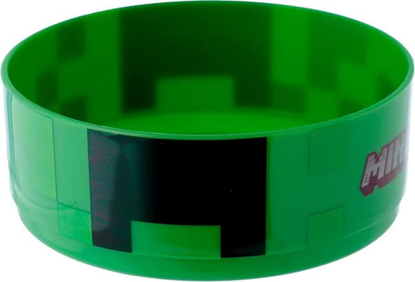 Minecraft Creeper Stacked Round Bento - Lunch Box