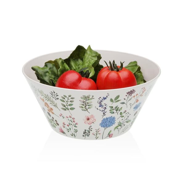 Salaattikulho Versa Polyetyleeni RPET Ø 10,9 cm Gėlės