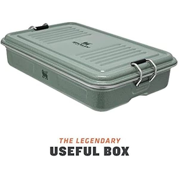 Lunchbox - STANLEY - Den användbara klassikern Box 1.2L - Rostfritt stål - Stapelbar - Utan BPA