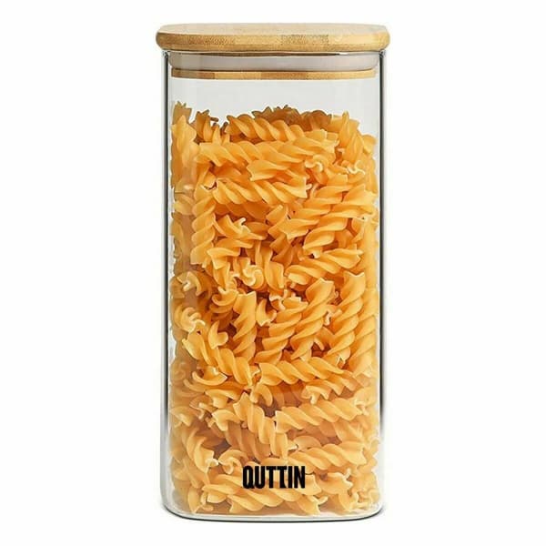 Beholder Quttin Bambus Firkantet 1,6 L (12 enheder)