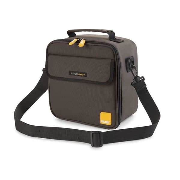 Matbärare - IBILI - Lunch Away - Svart - 22 x 22 x 12 cm - 2 behållare ingår