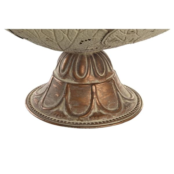 Fruktskål DKD Home Decor Gyllene Metall 42 x 42 x 80 cm