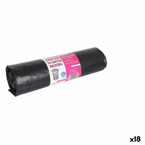 Soppåsar Eco Green Time 36749 100 L (18 antal)