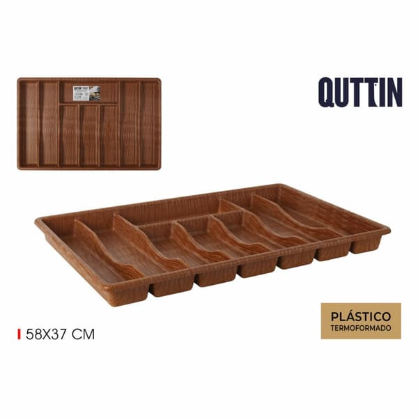 Besticks-sortering Quttin 59 x 38 cm Termoplast (12 antal)