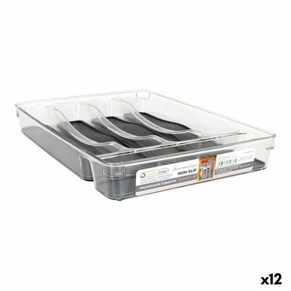 Besticks-sortering Confortime Non Slip Pet 32,5 x 23 x 4,5 cm (12 antal)