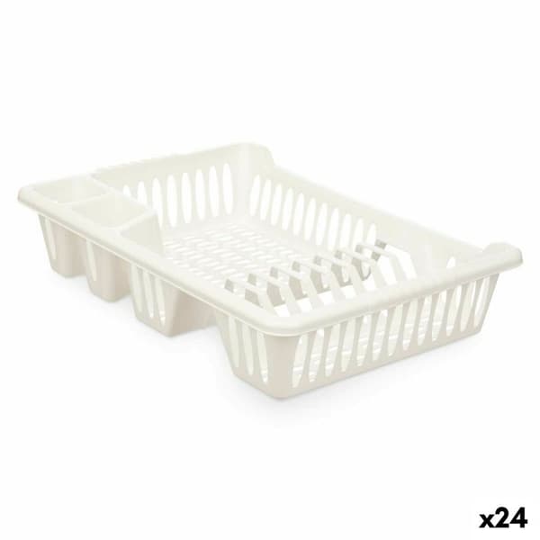 Diskställ Kinvara YMA04 1098 01 Vit 40 x 8 x 29,5 cm (24 antal)