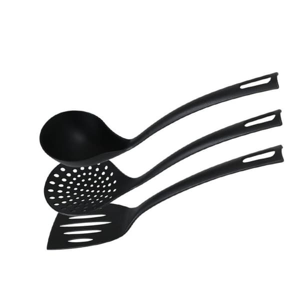 Köksredskapsset Quttin Nylon Svart 3 Delar (20 antal)